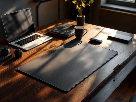 Masanızda Zarafet ve Düzen: Hakiki Deri Masaüstü Aksesuarları Rehberi