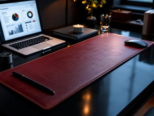 Çalışma Alanınıza Zarafet Katın: Deri Masaüstü Aksesuarları Rehberi