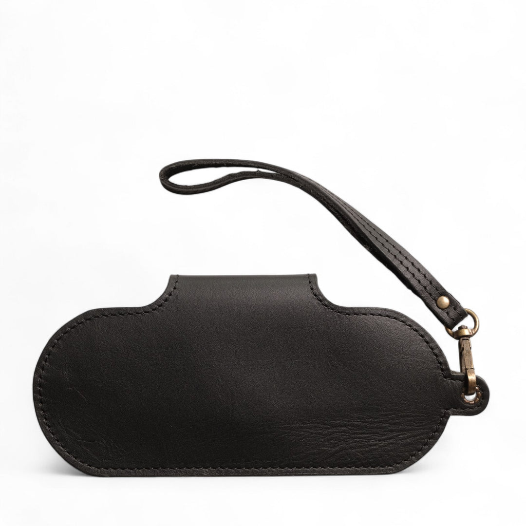 Modica Manila - Hakiki Deri Gözlük Kılıfı | El Tutma Saplı, Şık ve Dayanıklı Unisex Tasarım