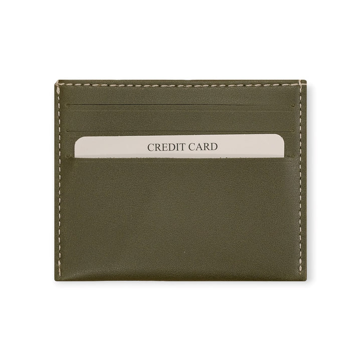 Modica Berlin - Vegan Deri Ultra İnce Kartlık, Minimalist Kredi Kartı Kılıfı, Slim Kart Koruyucu, Ön Cep Cüzdanı