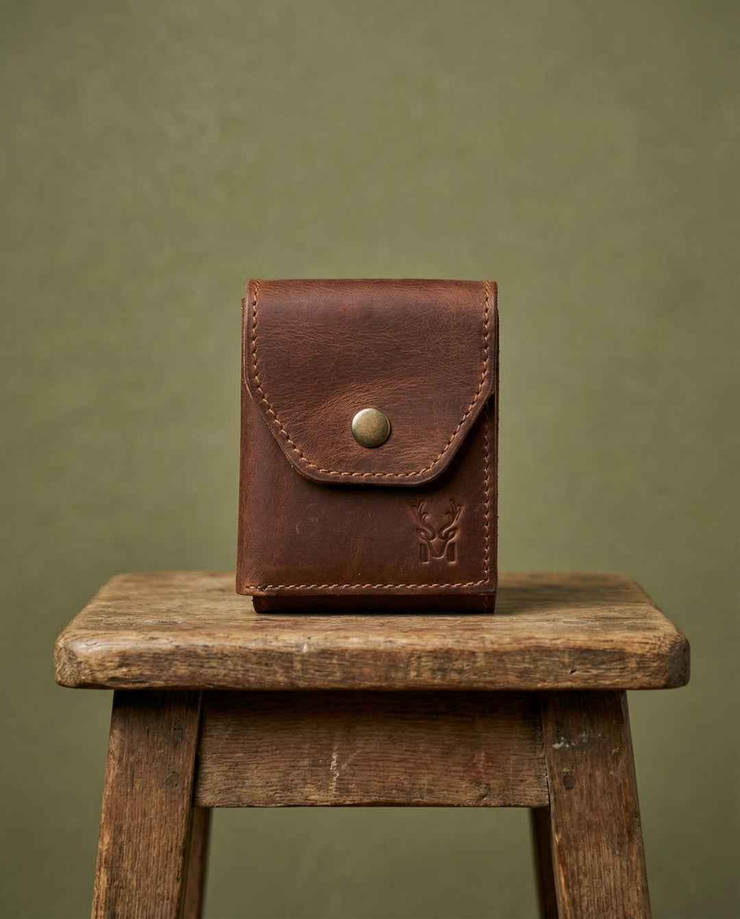  Modica Farine - Hakiki Deri El Yapımı Minimal Erkek Cüzdan – 9 Kart Bölmeli, İnce ve Şık Tasarım,