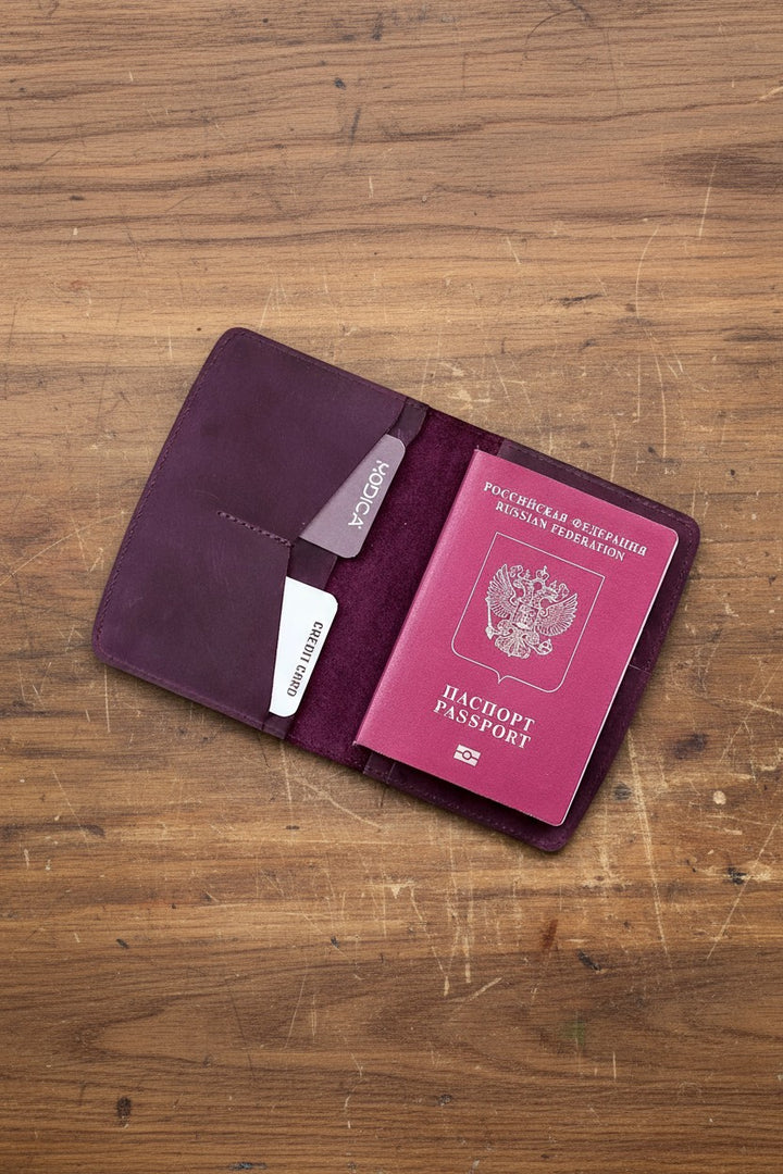 Hakiki Deri 3'lü Cüzdan Seti Hediyelik + Cüzdan + Pasaport Kılıfı + Anahtarlık