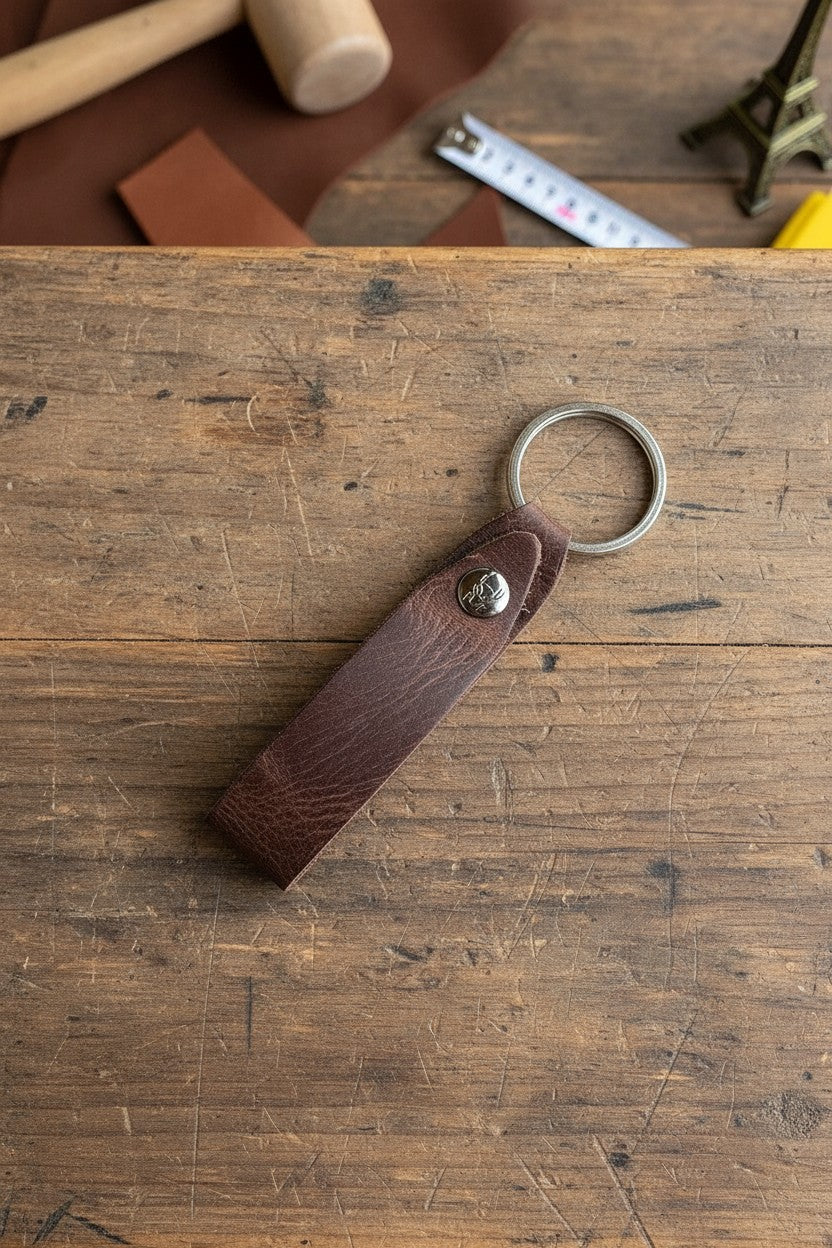 Hakiki Deri Hediye Seti: Cosmos Cüzdan + Zey Kalemlik + Mesa Anahtarlık