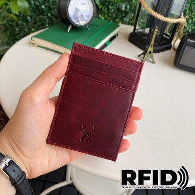 Modica Lotus - Hakiki Deri RFID Korumalı Sihirbaz Cüzdan - Modica® | Deri Cüzdan Kartlık ve Çanta Modelleri