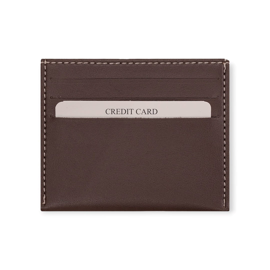 Modica Berlin - Vegan Deri Ultra İnce Kartlık, Minimalist Kredi Kartı Kılıfı, Slim Kart Koruyucu, Ön Cep Cüzdanı