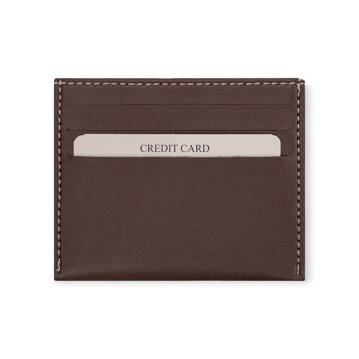 Modica Berlin - Vegan Deri Ultra İnce Kartlık, Minimalist Kredi Kartı Kılıfı, Slim Kart Koruyucu, Ön Cep Cüzdanı