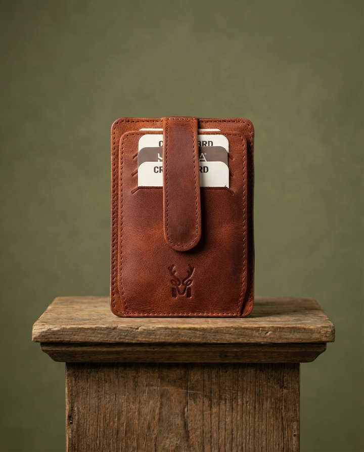 Zona - Hakiki Deri Kağıt Para Bölmeli Kimlik Kart Gözlü Kartlık Cüzdan