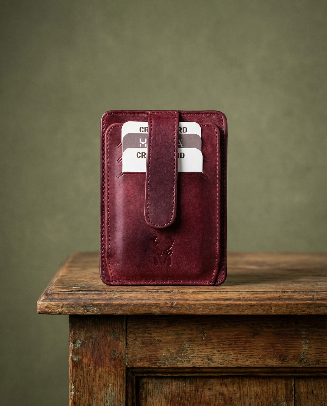 Zona - Hakiki Deri Kağıt Para Bölmeli Kimlik Kart Gözlü Kartlık Cüzdan