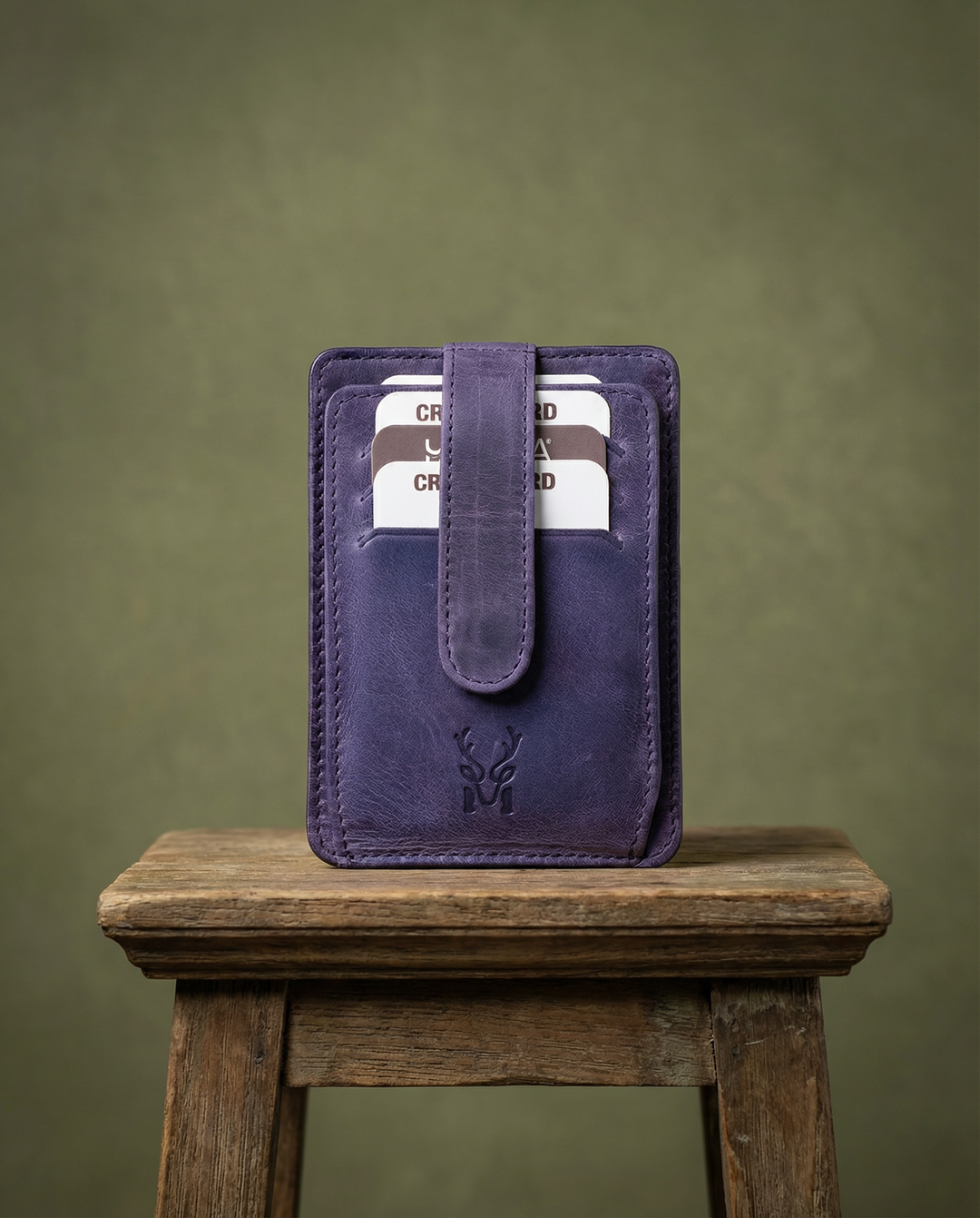 Zona - Hakiki Deri Kağıt Para Bölmeli Kimlik Kart Gözlü Kartlık Cüzdan