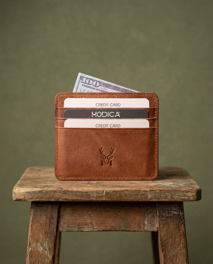 Ariza - Hakiki Deri İnce Kartlık