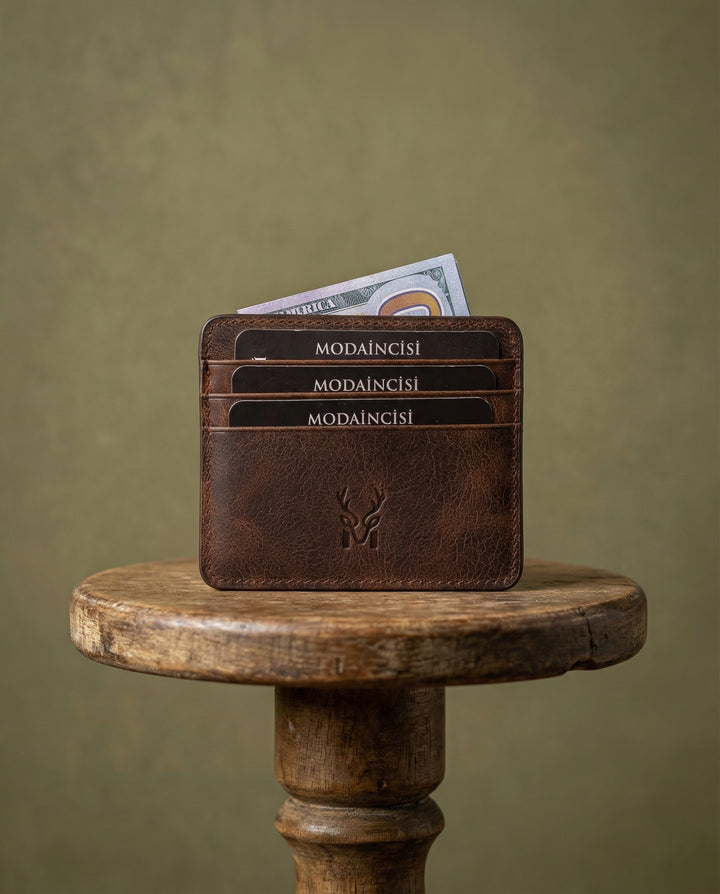 Ariza - Hakiki Deri İnce Kartlık