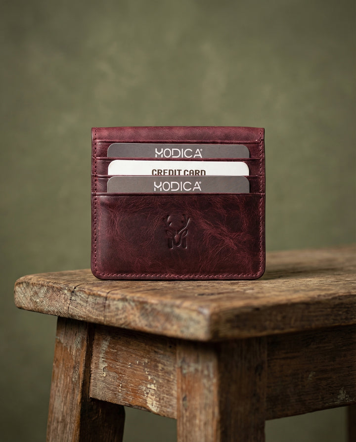 Sazara - Hakiki Deri İnce Erkek Cüzdan