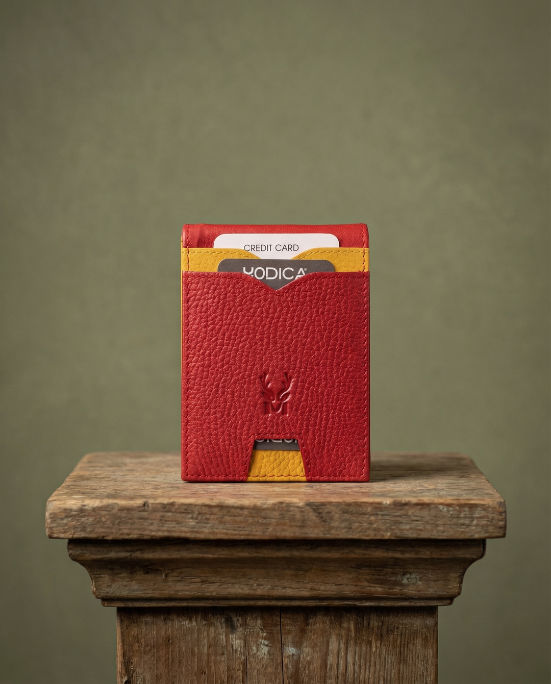 Arena - Hakiki Deri Minimalist Para Klipsli Erkek Cüzdan