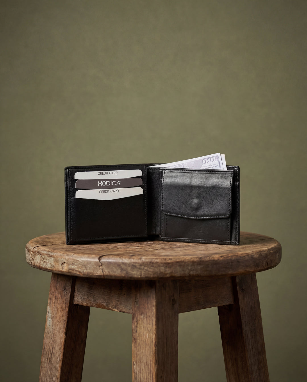 Zendar - Hakiki Deri Bozuk Para Bölmeli Klasik Erkek Cüzdan