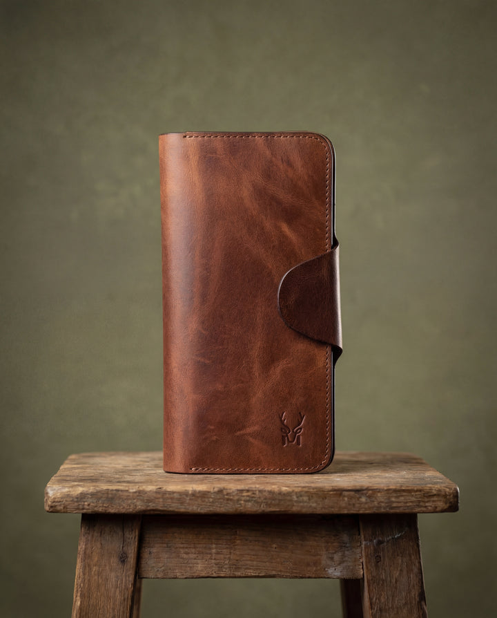 Amando - Hakiki Deri Çok Amaçlı El Portföyü Business Cüzdan - Modica Deri