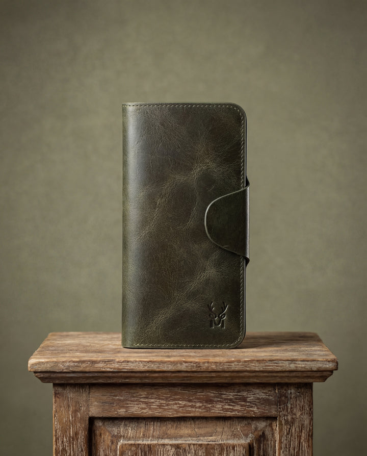 Amando - Hakiki Deri Çok Amaçlı El Portföyü Business Cüzdan - Modica Deri