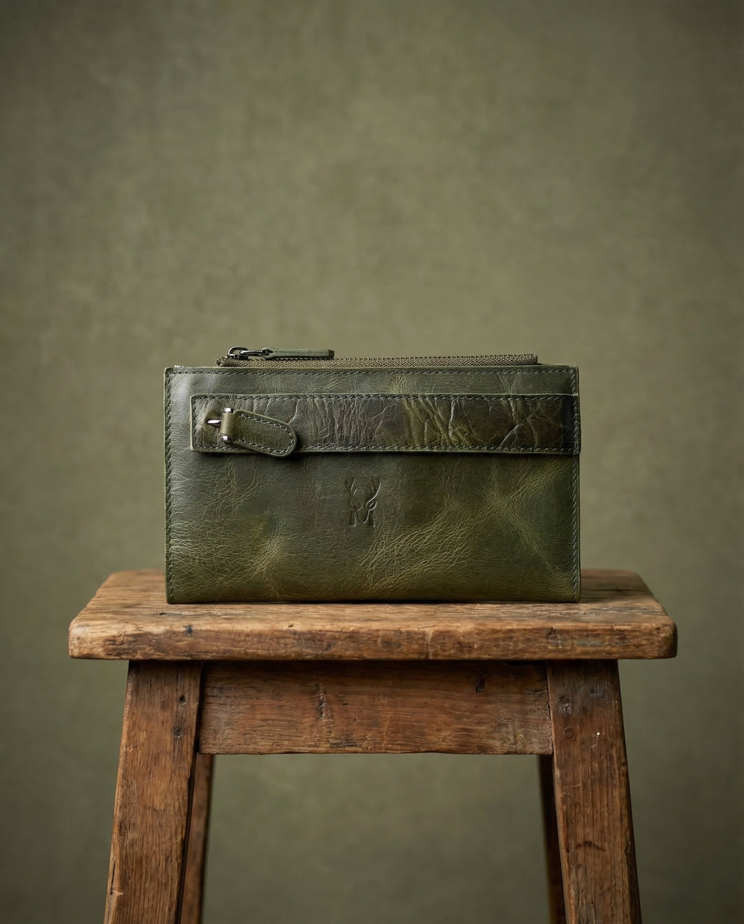 Mannu - Elite Serie El Bantlı Hakiki Deri Uzun Cüzdan