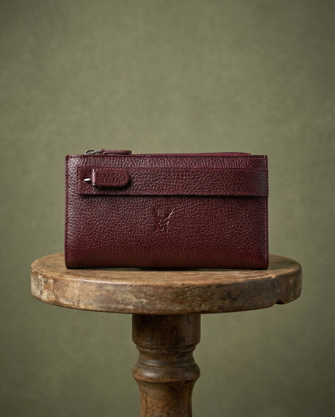 Mannu - Elite Serie El Bantlı Hakiki Deri Uzun Cüzdan - Modica Deri