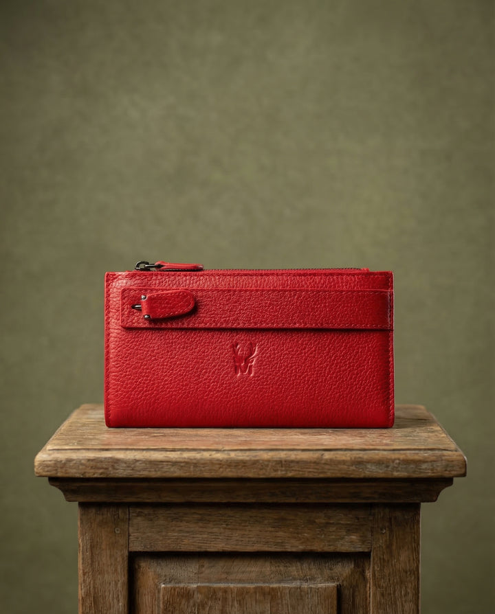 Mannu - Elite Serie El Bantlı Hakiki Deri Uzun Cüzdan - Modica Deri