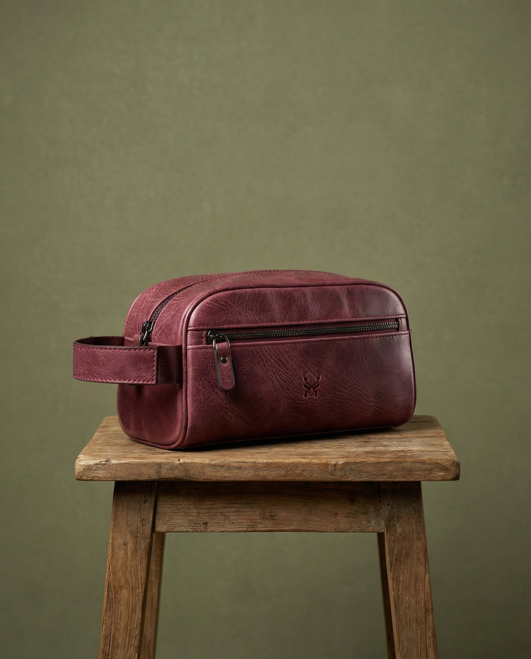 Modesto - Hakiki Deri Fermuarlı El Çantası 