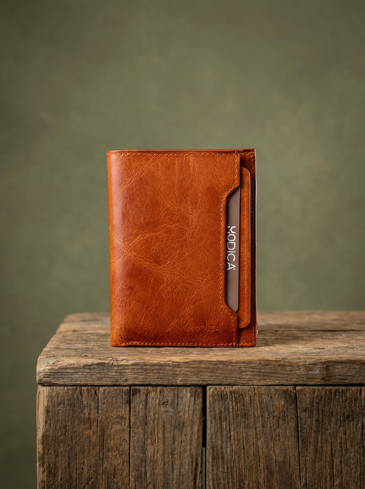 Oregon - Kanguru Bölmeli Hakiki Deri Erkek Cüzdan