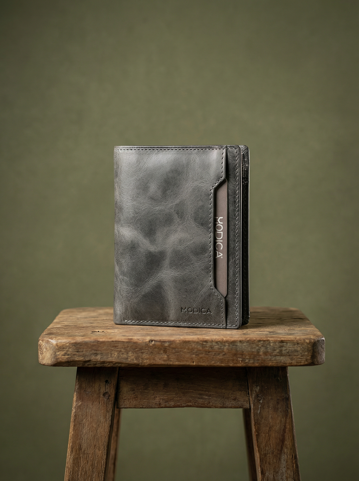 Oregon - Kanguru Bölmeli Hakiki Deri Erkek Cüzdan