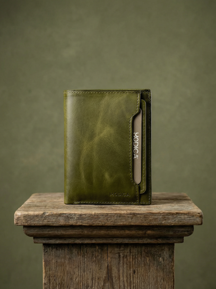 Oregon - Kanguru Bölmeli Hakiki Deri Erkek Cüzdan